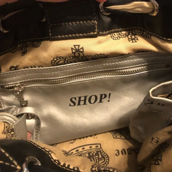 Juicy Couture Black Satchel Bag - Picture 9 of 16